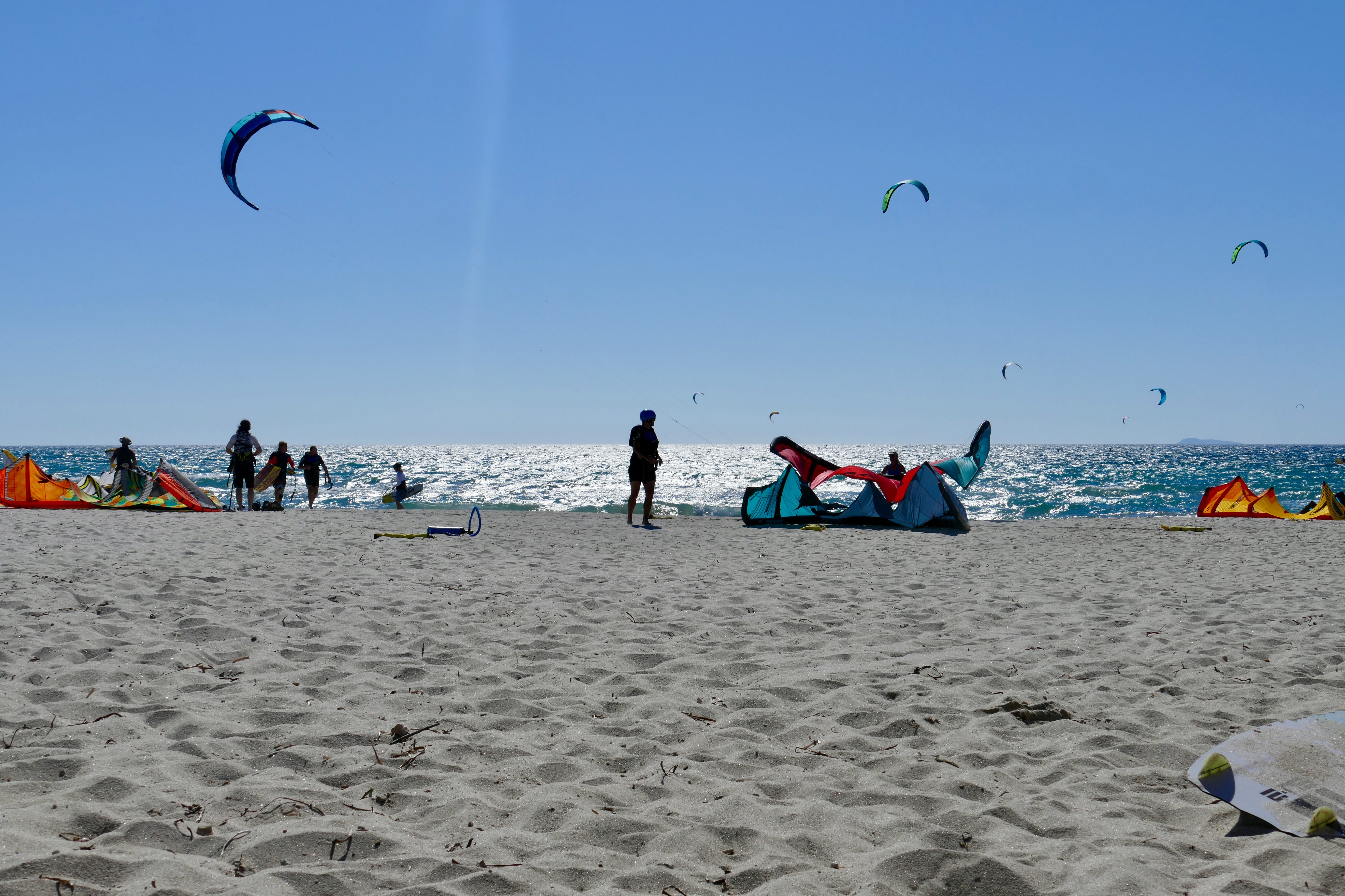 Kites am Strand Kos